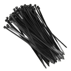 ABRACADEIRAS NYLON 3,5x280 PRETA 100PCS