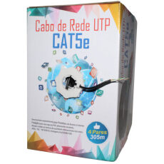 CABO DE REDE UTP CAT5-4P-100 COBRE